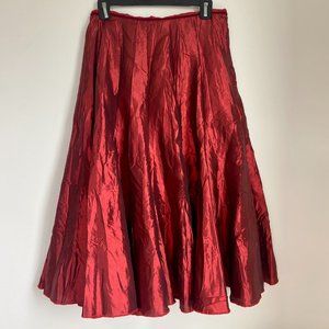 Taffeta Crinkle Skirt- Size S
